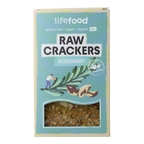 Lifefood Life crackers rozemarijn raw bio 90.00 Gram