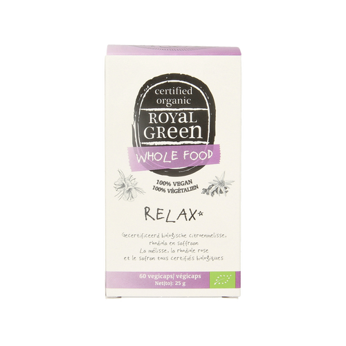 Royal Green Relax bio 60.00 Vegetarische capsules