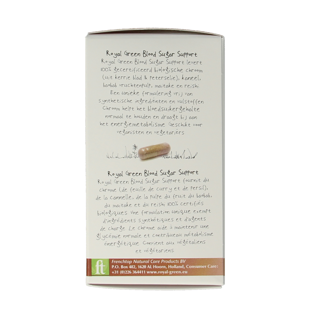 Royal Green Blood sugar support bio 60.00 Vegetarische capsules
