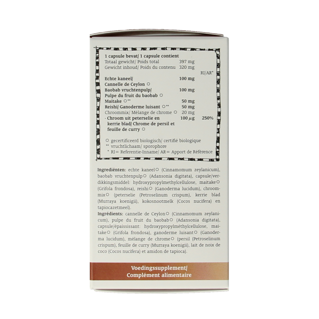 Royal Green Blood sugar support bio 60.00 Vegetarische capsules