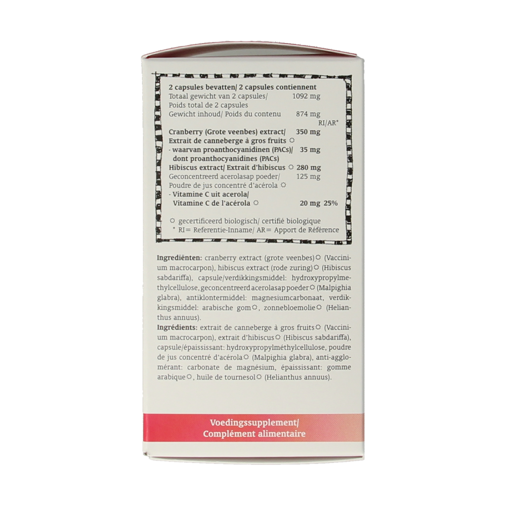 Royal Green Cranberry complex bio 60.00 Vegetarische capsules