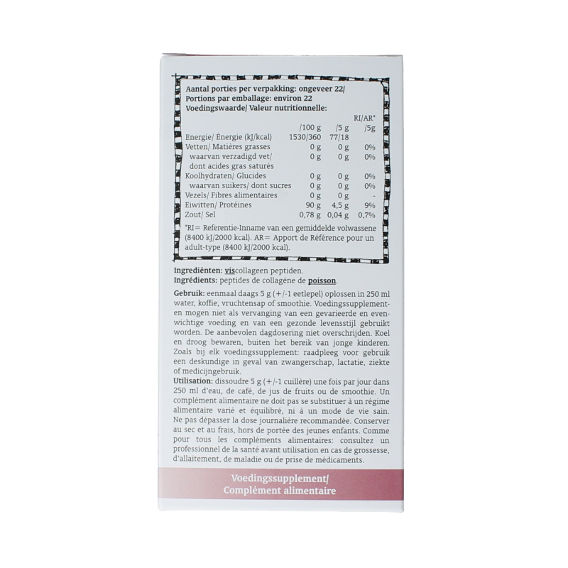 Royal Green Fish collagen peptides 110 Gram