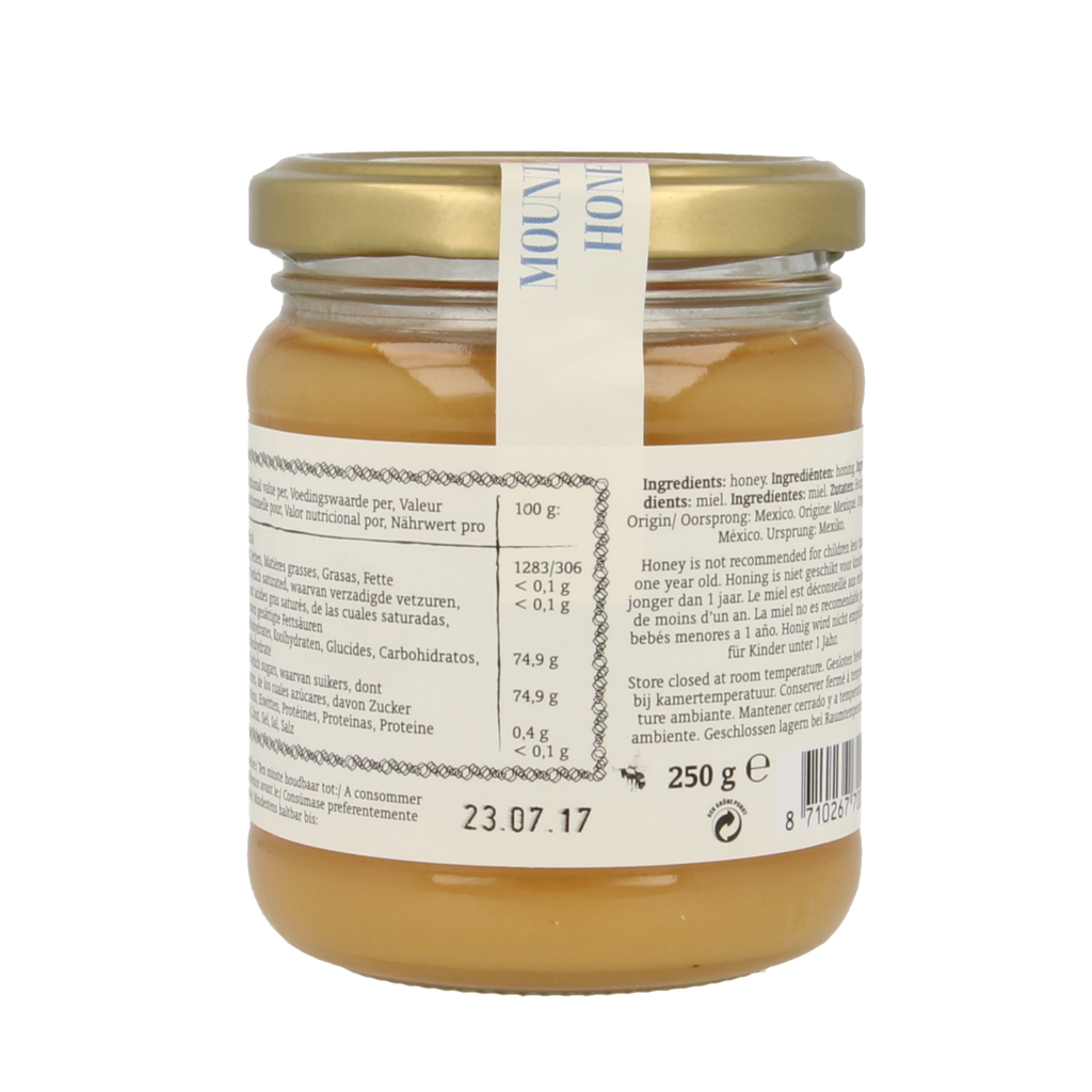 Royal Green Mountain honey bio 250.00 Gram