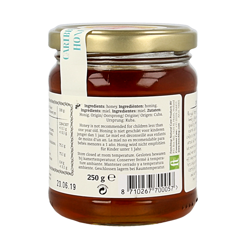 Royal Green Caribbean honey bio 250 Gram