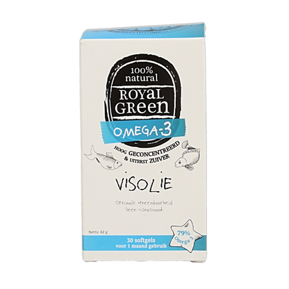 Royal Green Omega 3 visolie 30 Softgels
