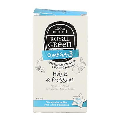 Royal Green Omega 3 visolie 30 Softgels