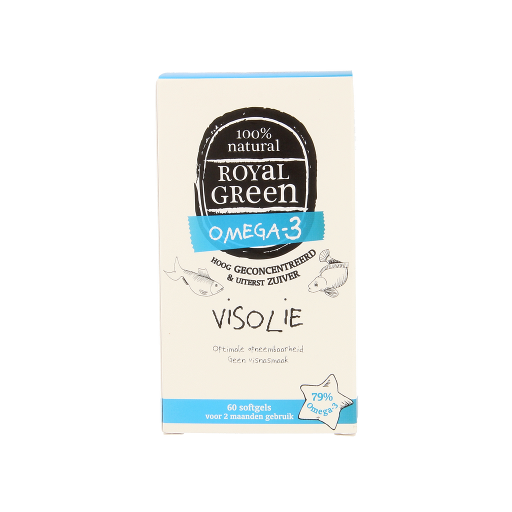 Royal Green Omega 3 visolie 60.00 Softgels