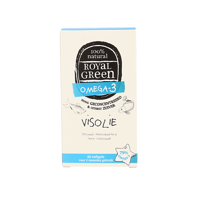 Royal Green Omega 3 visolie 60 Softgels