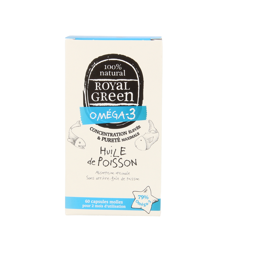 Royal Green Omega 3 visolie 60.00 Softgels