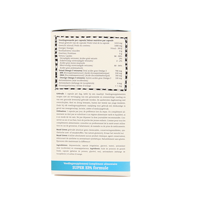 Royal Green Omega 3 visolie 60 Softgels