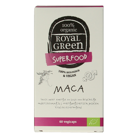 Royal Green Maca bio 60 Vegetarische capsules
