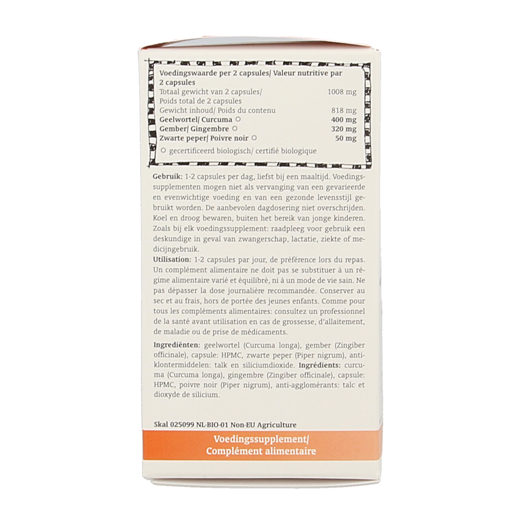 Royal Green Turmeric complex bio 60.00 Vegetarische capsules