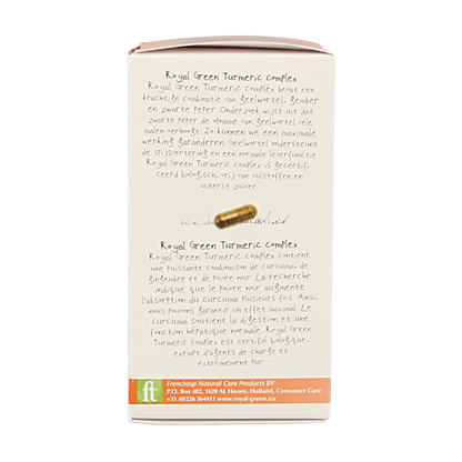 Royal Green Turmeric complex bio 60 Vegetarische capsules