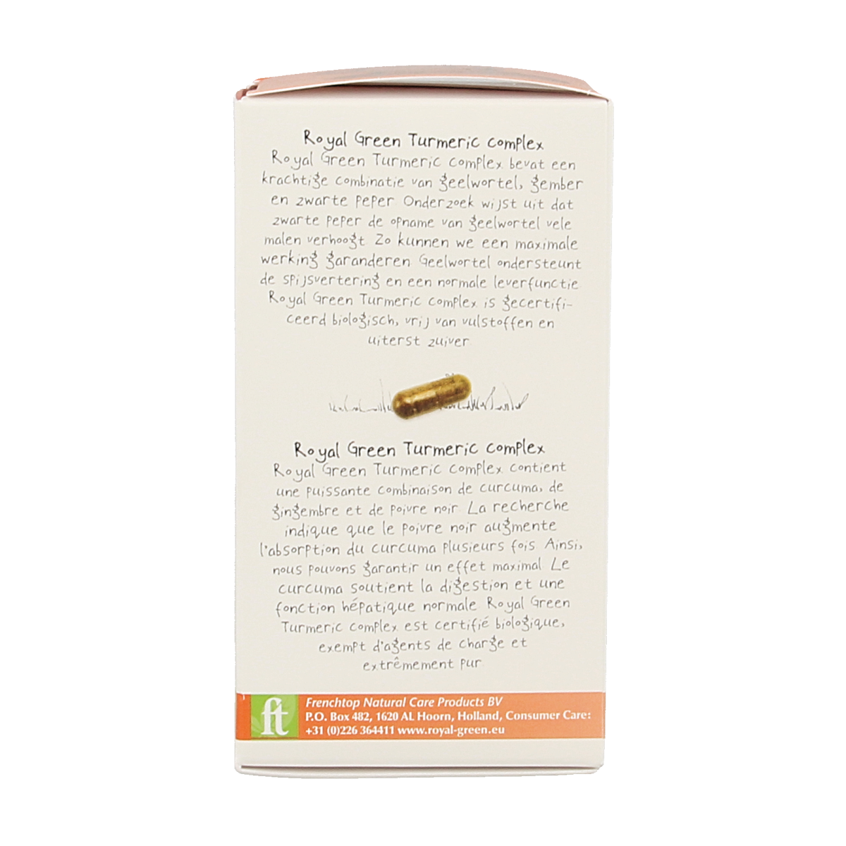 Royal Green Turmeric complex bio 60.00 Vegetarische capsules