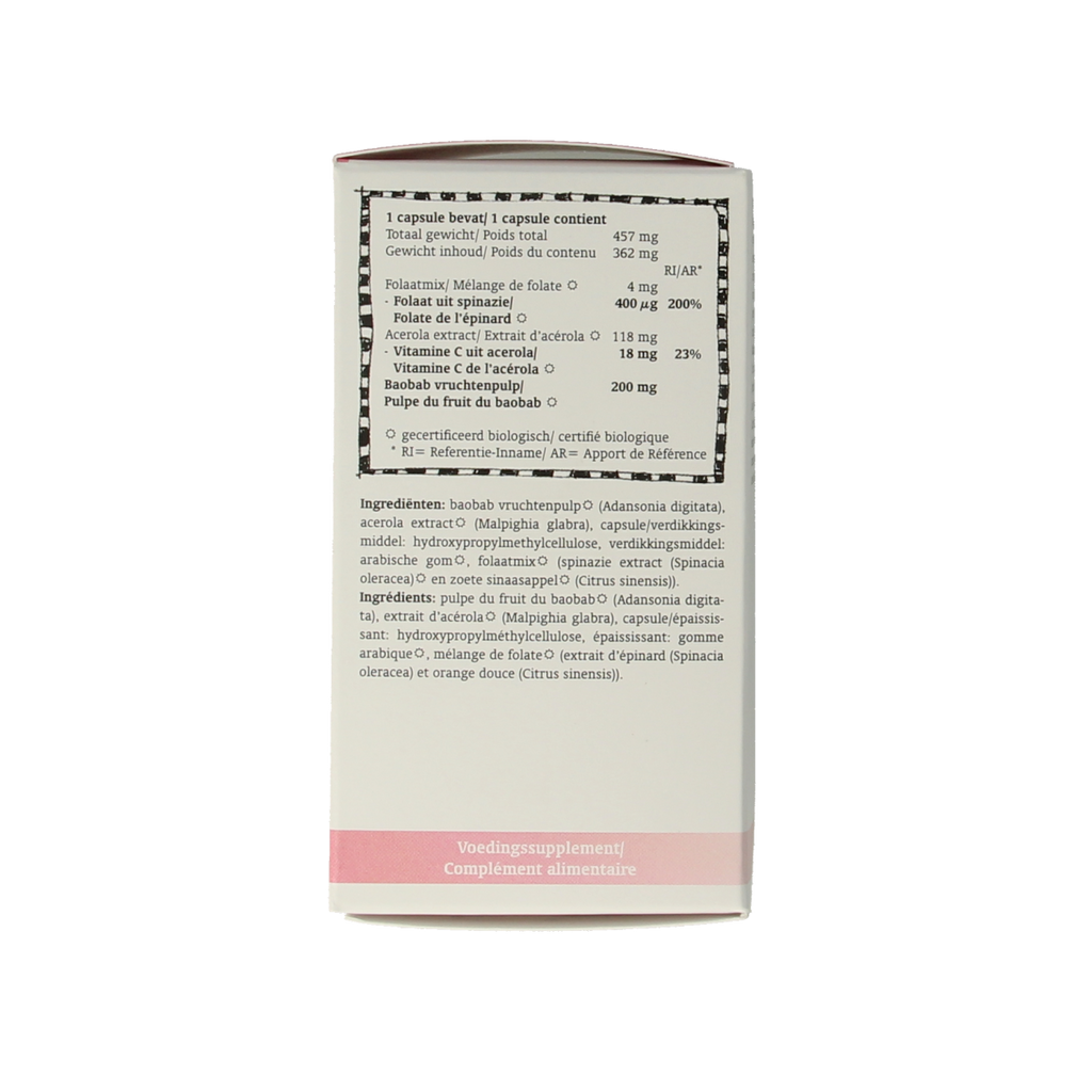 Royal Green Folate bio 60.00 Vegetarische capsules