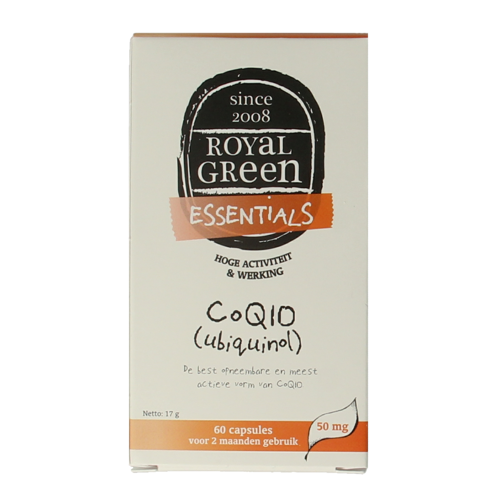 Royal Green Co Q10 ubiquinol 60.00 Capsules