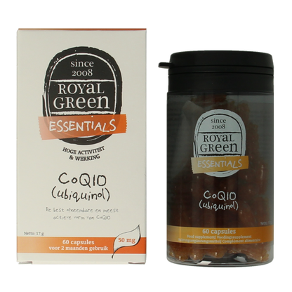 Royal Green Co Q10 ubiquinol 60 Capsules