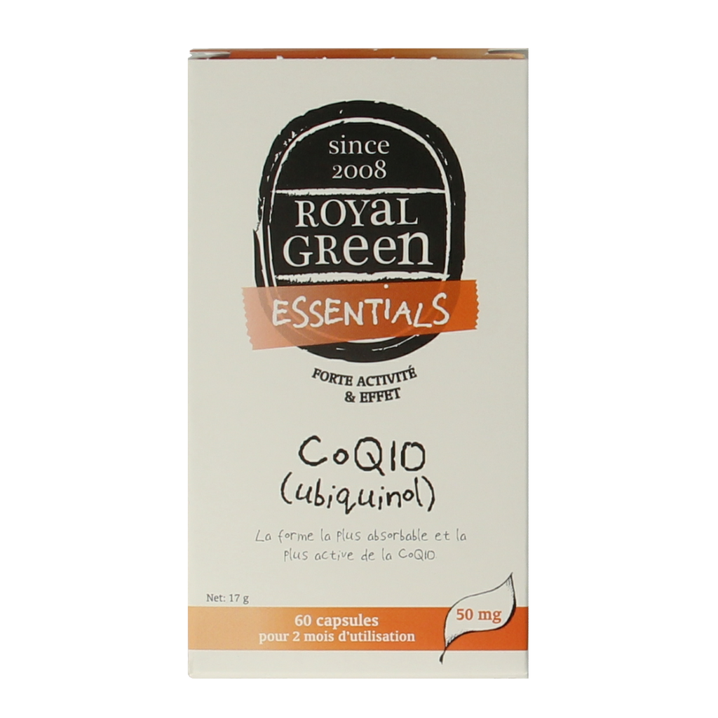Royal Green Co Q10 ubiquinol 60.00 Capsules