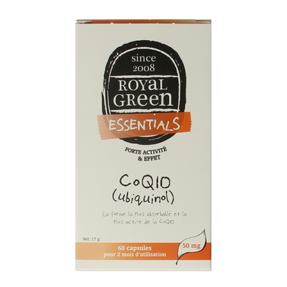 Royal Green Co Q10 ubiquinol 60 Capsules