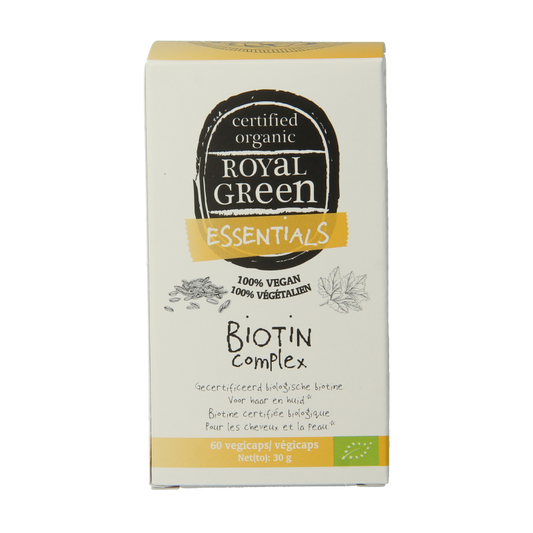 Royal Green Biotine complex bio 60 Vegetarische capsules