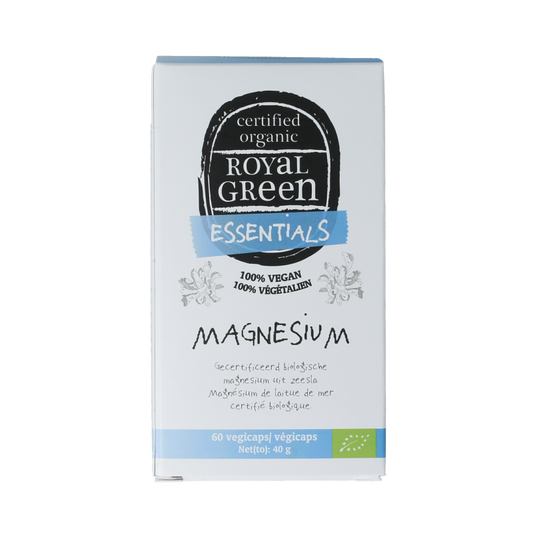 Royal Green Magnesium bio 60 Vegetarische capsules