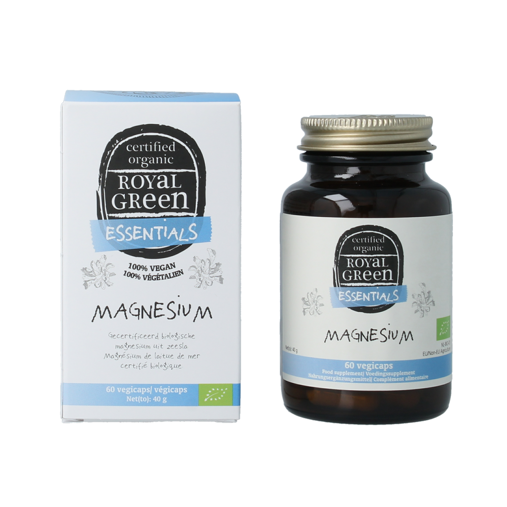 Royal Green Magnesium bio 60.00 Vegetarische capsules