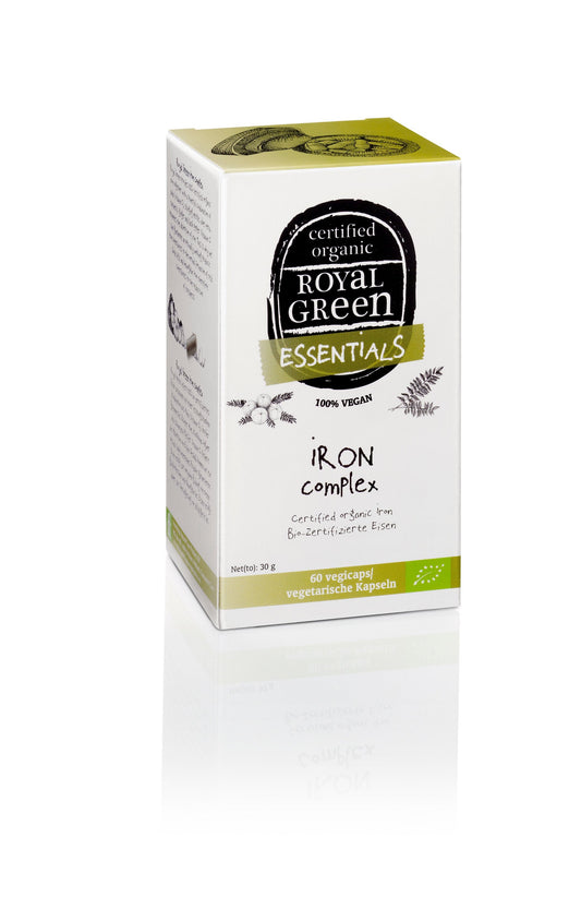 Royal Green Iron complex bio 60 Vegetarische capsules
