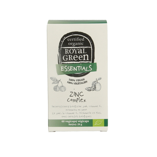 Royal Green Zinc complex bio 60 Vegetarische capsules