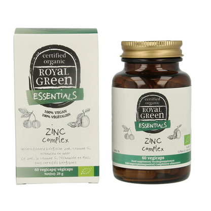 Royal Green Zinc complex bio 60 Vegetarische capsules