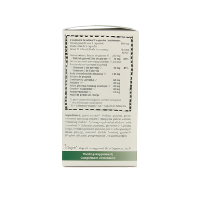 Royal Green Zinc complex bio 60 Vegetarische capsules