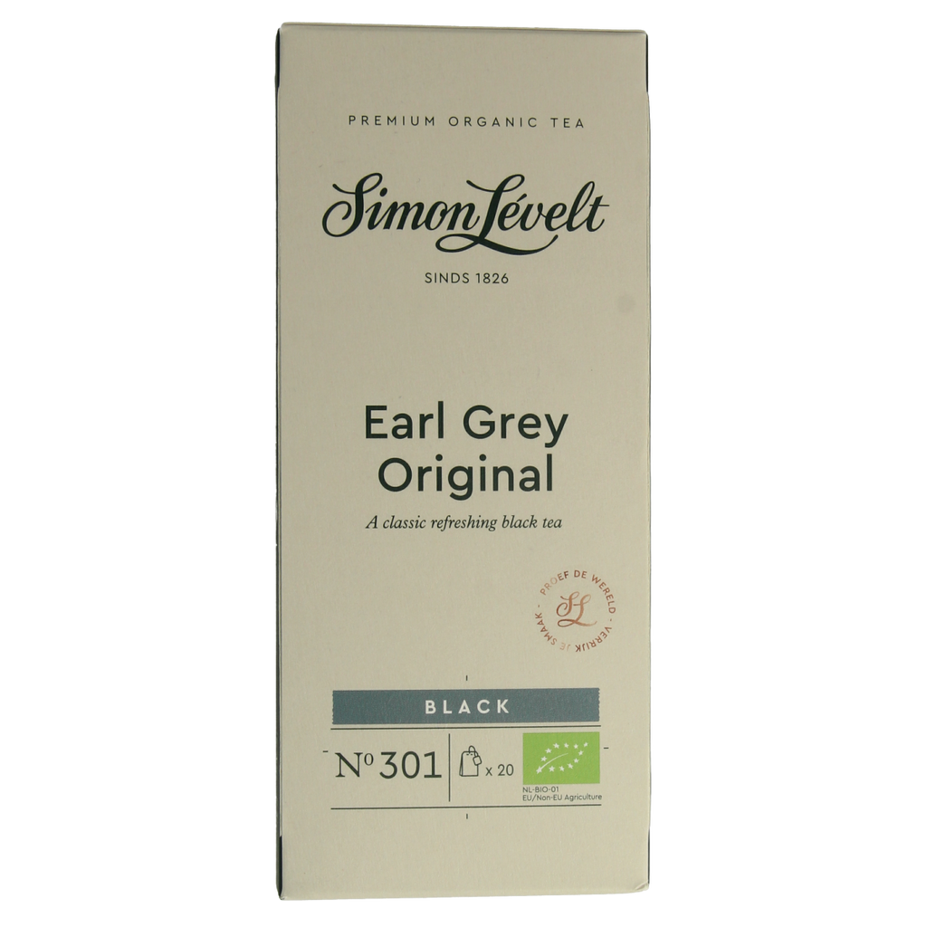 Simon Levelt Earl grey bio 20.00 Zakjes