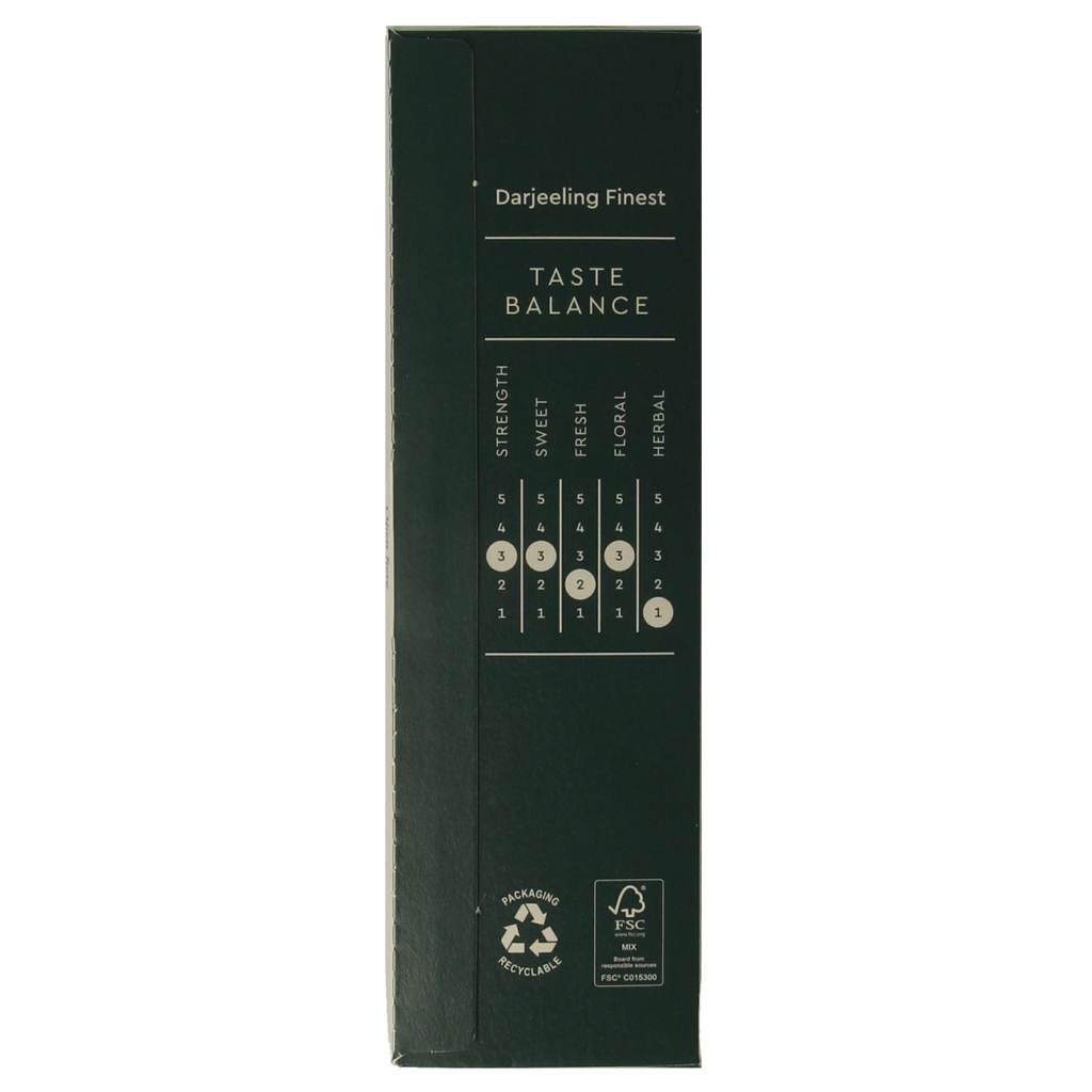 Simon Levelt Darjeeling finest bio 20.00 Zakjes