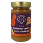 Your Organic Nature Fruit beleg sinaasappel / gember bio 250 Gram