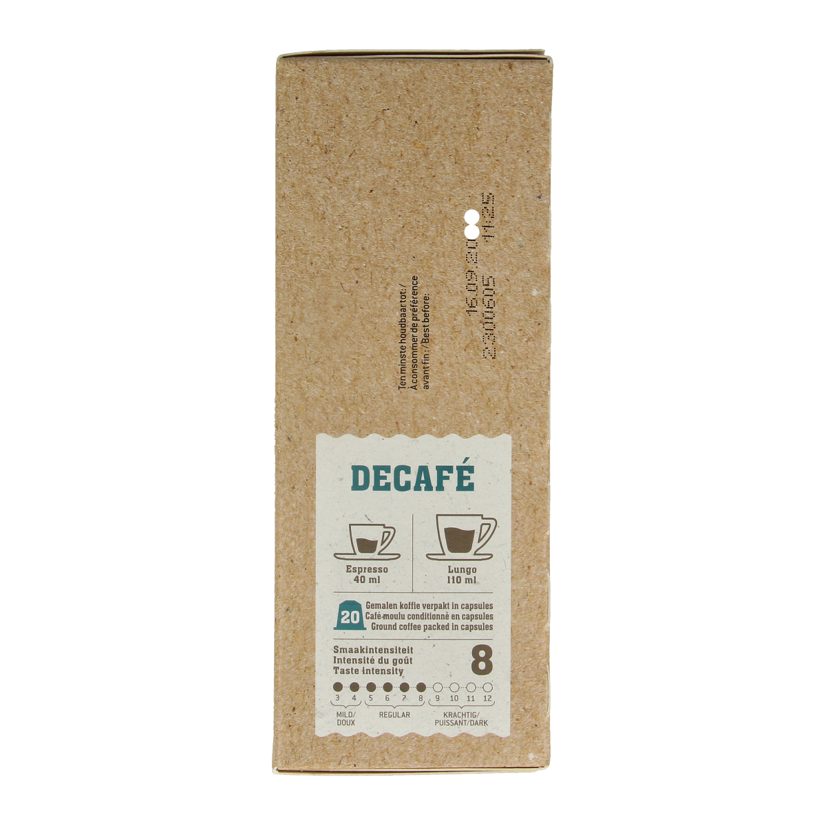 Biocafe Decafe capsules bio 20.00 Stuks
