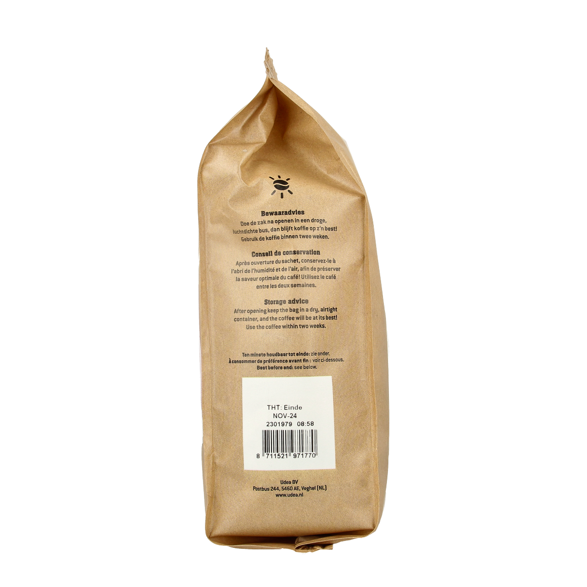 Biocafe Coffee pads regular bio 36.00 Stuks
