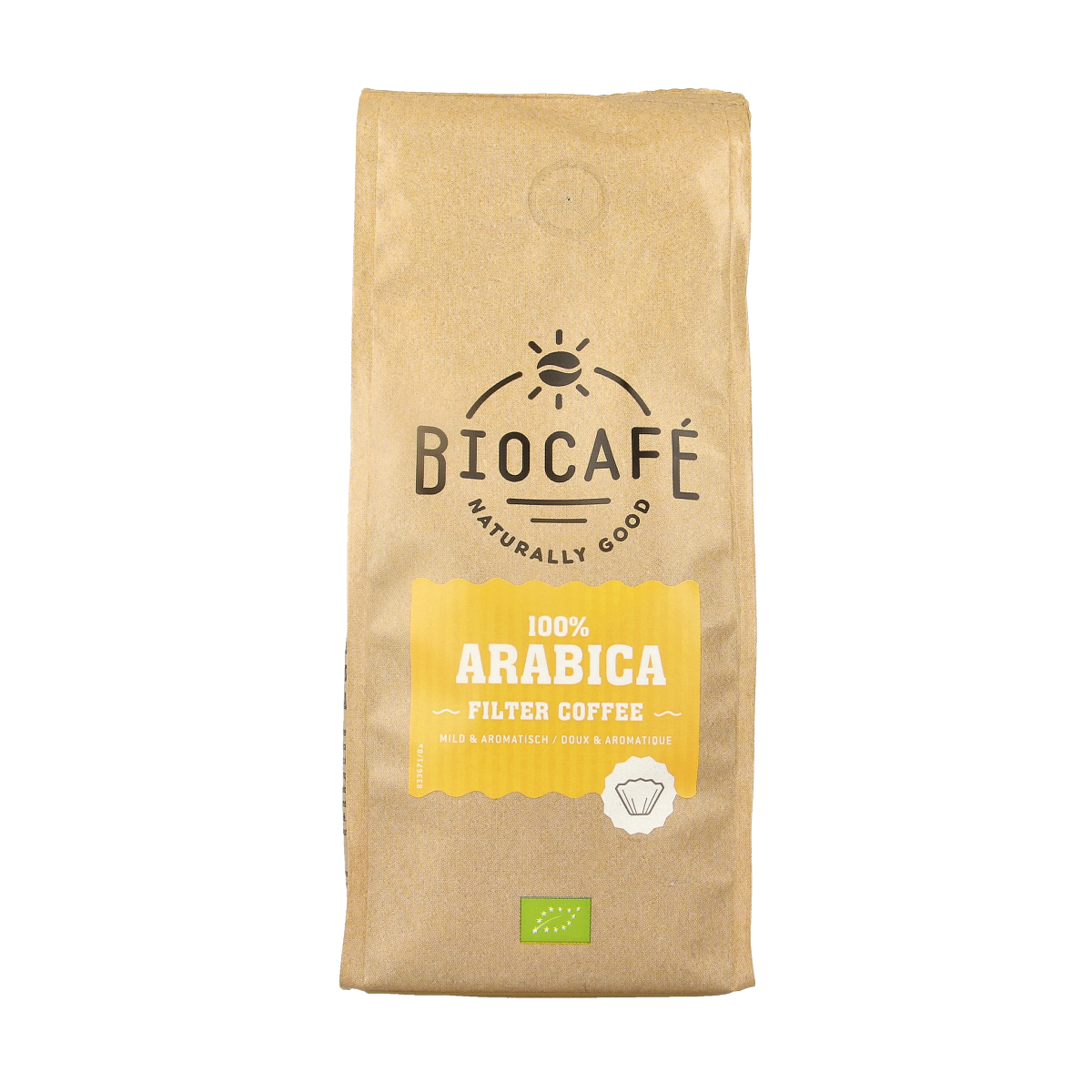 Biocafe Filterkoffie 100% arabica bio 250.00 Gram