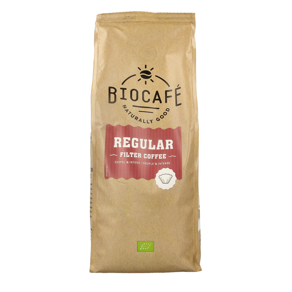 Biocafe Flilter koffie regular bio 500.00 Gram