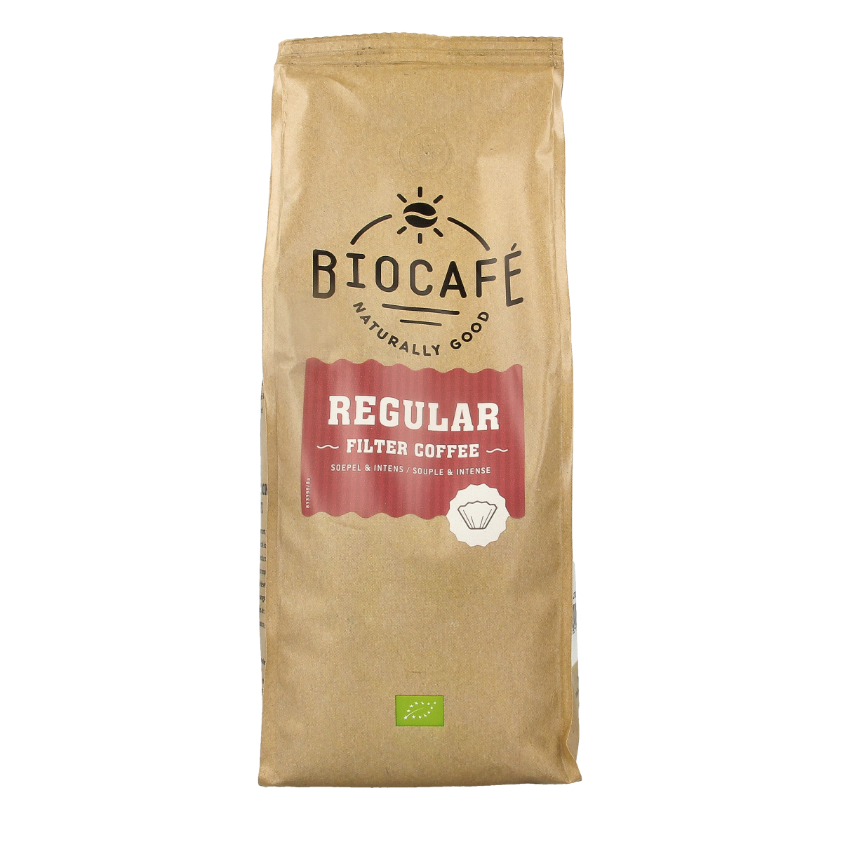 Biocafe Flilter koffie regular bio 500.00 Gram