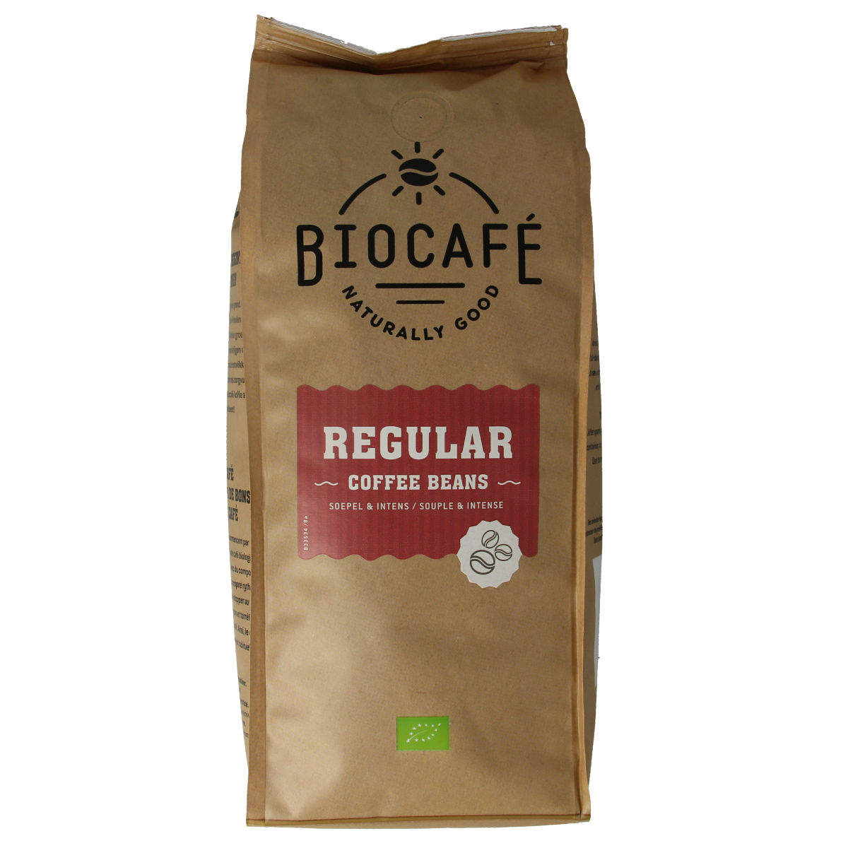 Biocafe Koffiebonen regular bio 500.00 Gram
