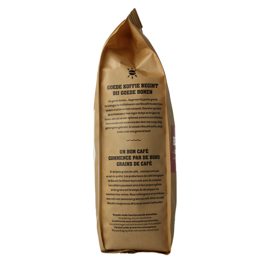 Biocafe Koffiebonen regular bio 500.00 Gram