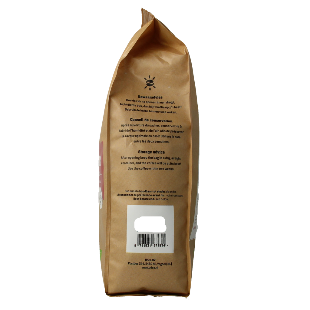 Biocafe Koffiebonen regular bio 500.00 Gram
