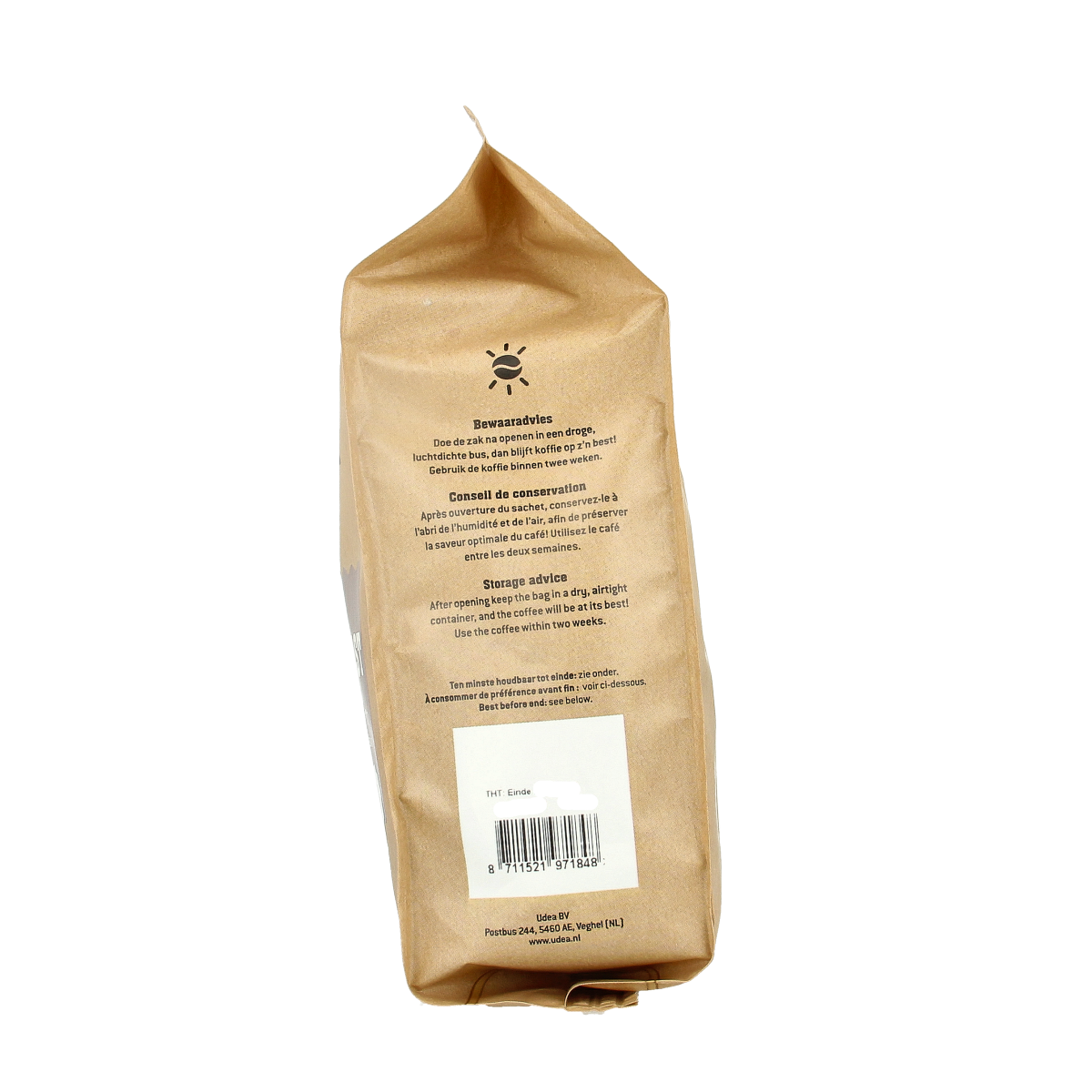 Biocafe Coffee pads dark roast bio 36.00 Stuks