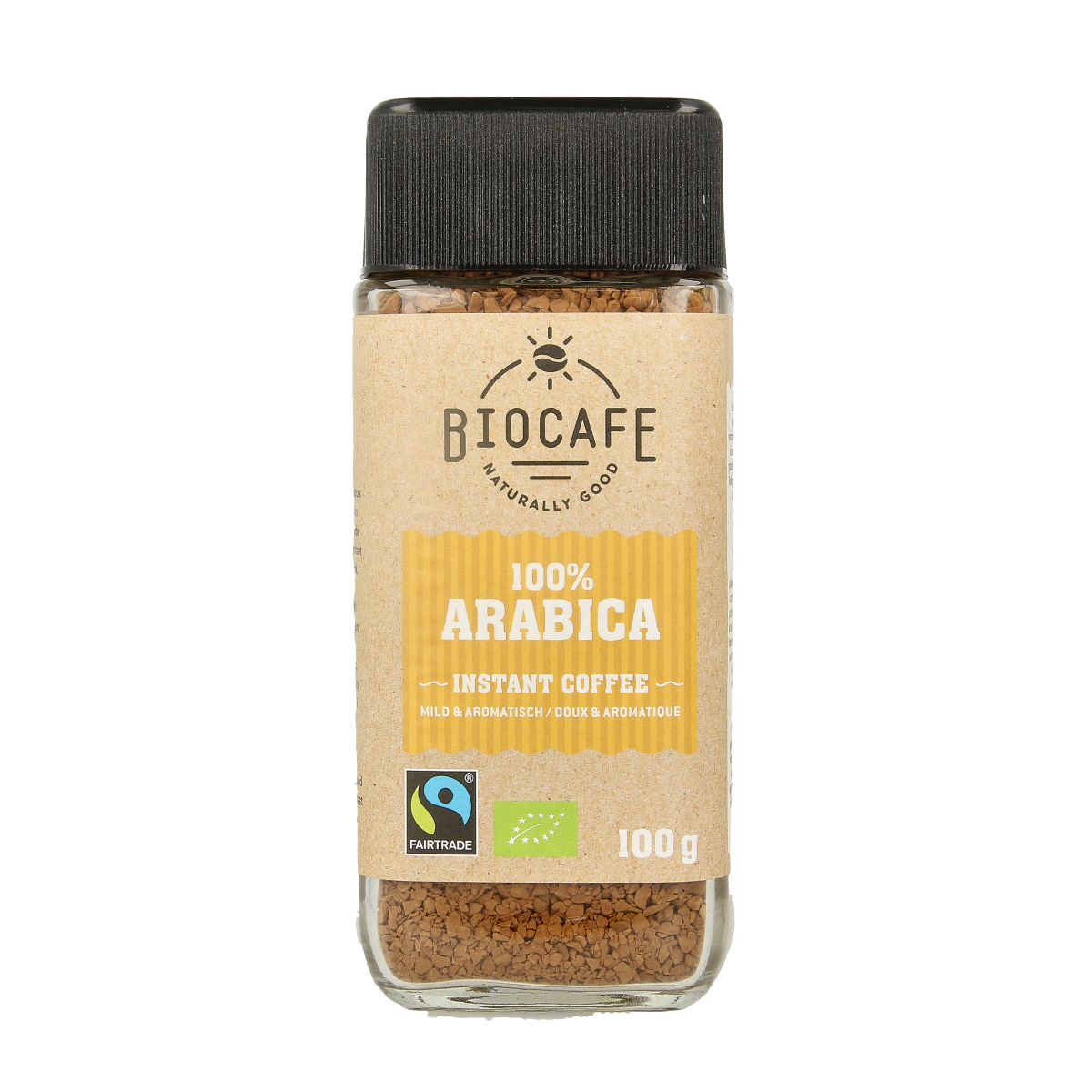 Biocafe Instant koffie bio 100.00 Gram