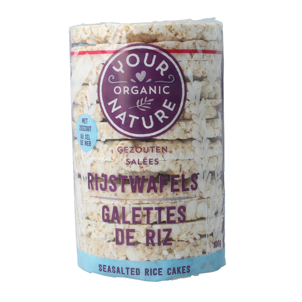 Your Organic Nature Rijstwafels gezouten bio 100.00 Gram