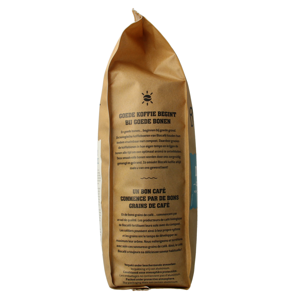Biocafe Koffiebonen decafe bio 500.00 Gram