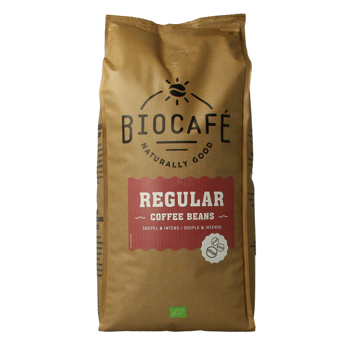 Biocafe Koffiebonen regular bio 1.00 Kilogram