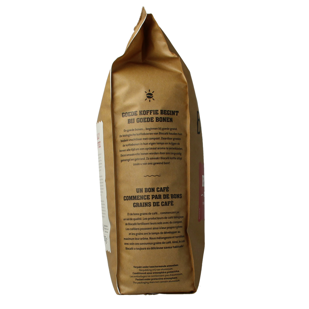 Biocafe Koffiebonen regular bio 1.00 Kilogram