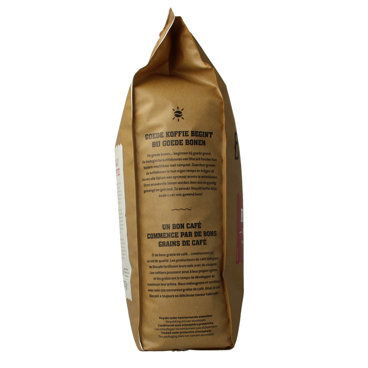 Biocafe Koffiebonen regular bio 1.00 Kilogram