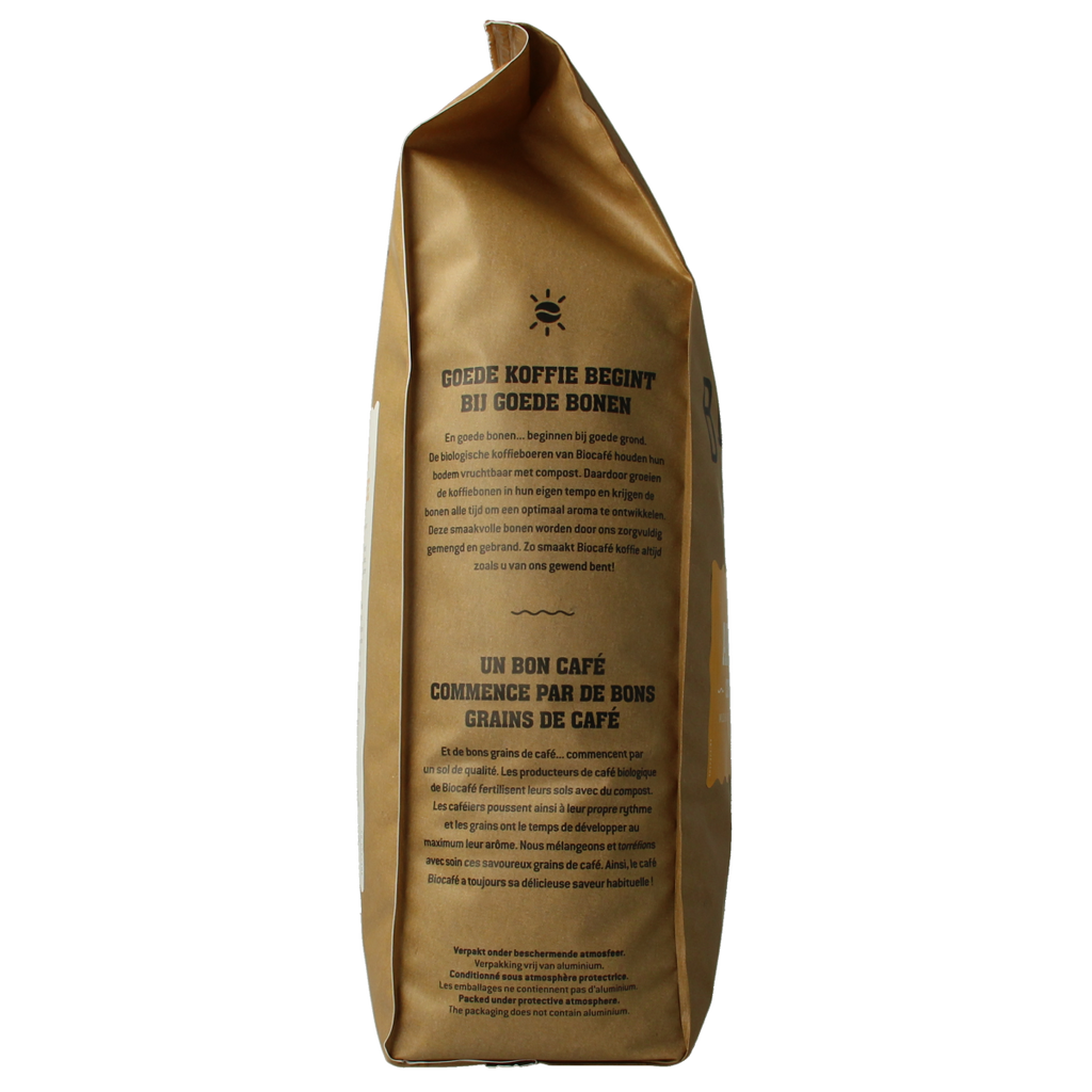 Biocafe Koffiebonen arabica bio 1.00 Kilogram