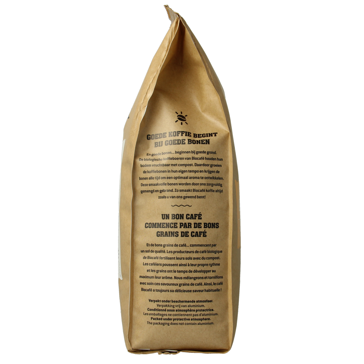 Biocafe Koffiebonen arabica bio 500.00 Gram